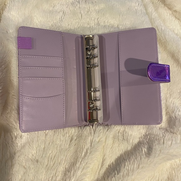 Budget Planner- size A6 purple glitter - Picture 4 of 9